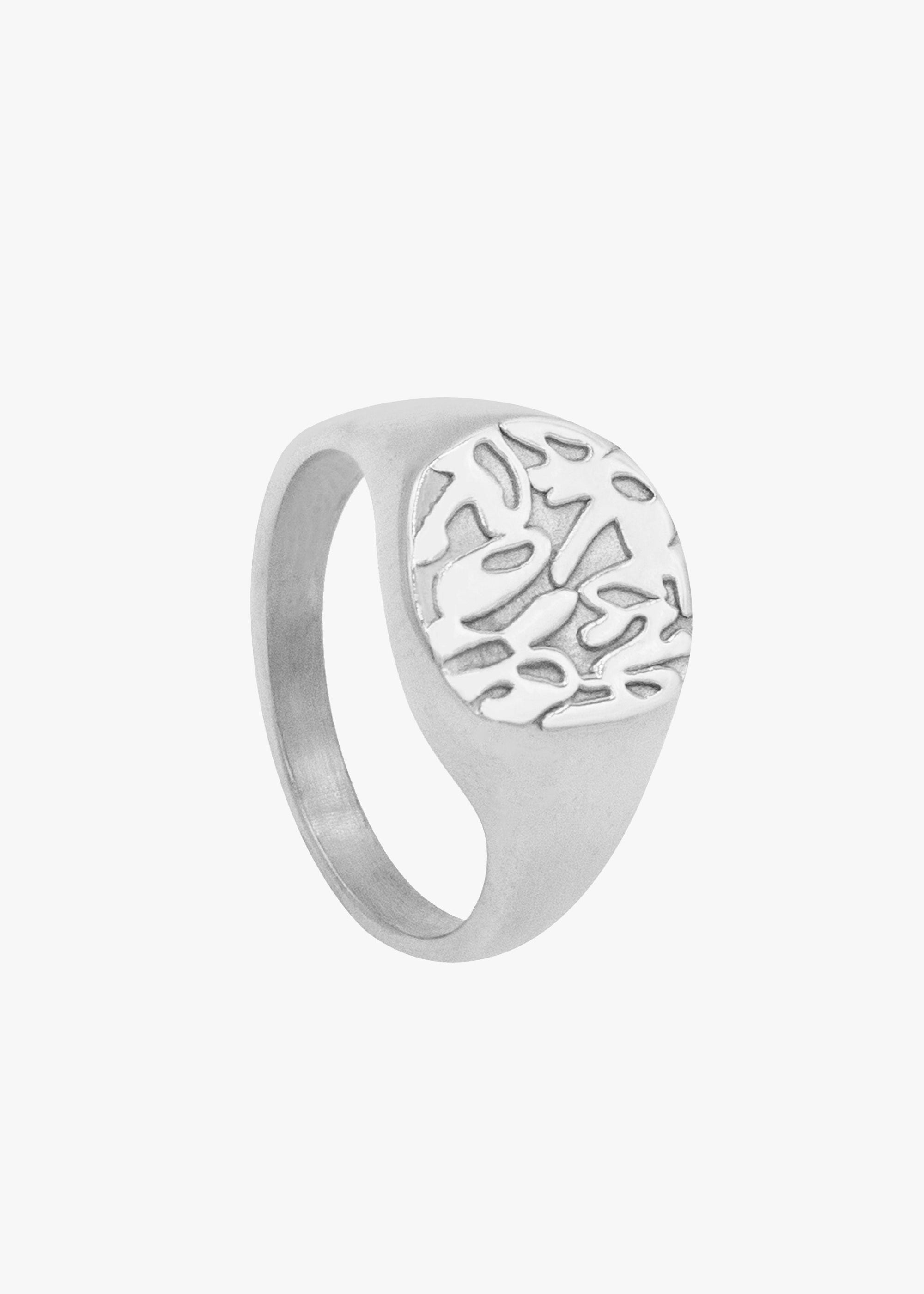 SILVER TWELVE RING