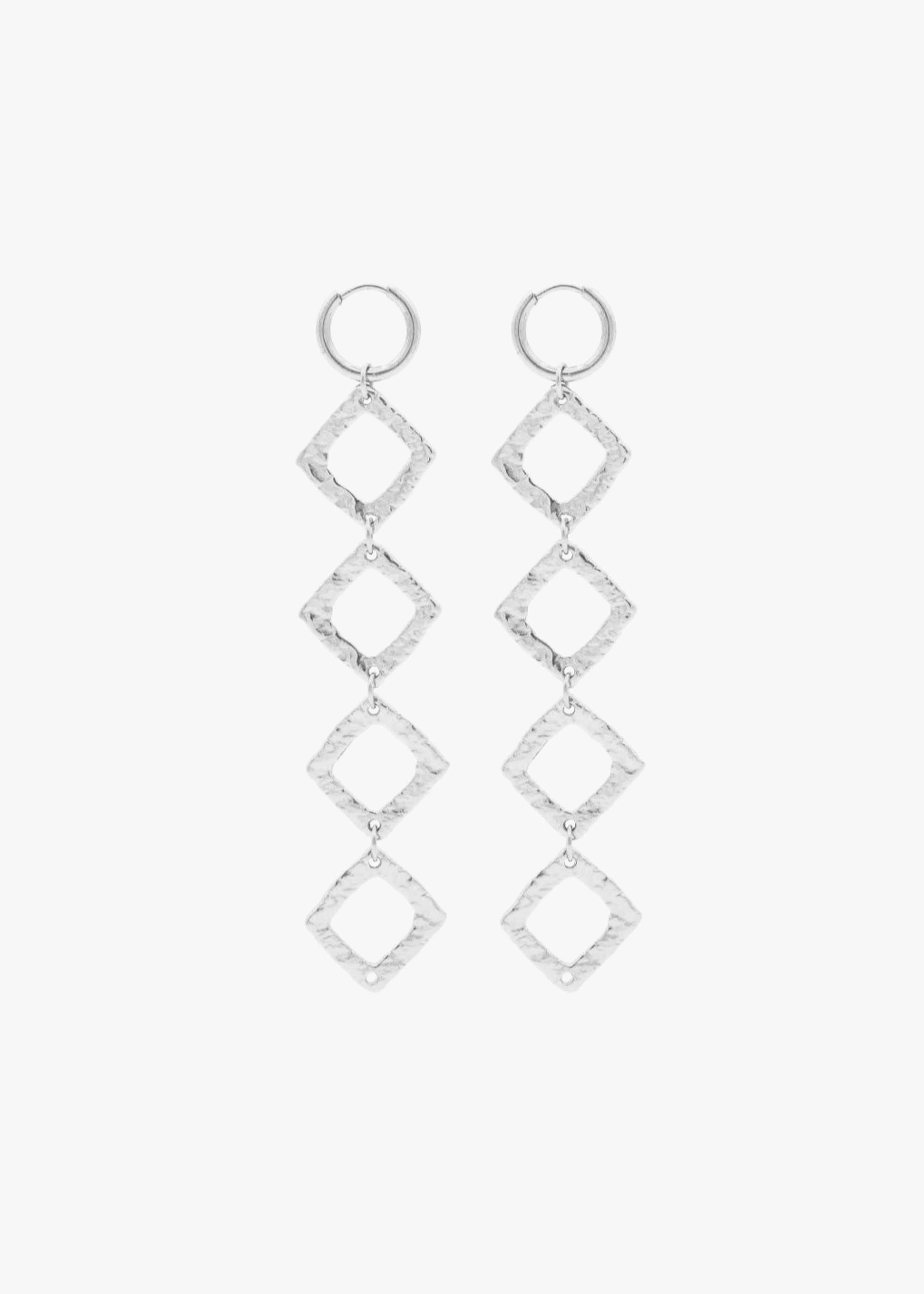 CATALINA EARRINGS SILVER 