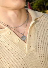 TWELVE SILVER NECKLACE