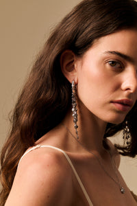BURBUJAS EARRINGS PLATA