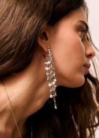 BURBUJAS EARRINGS PLATA