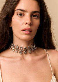 LA RASPA NECKLACE PLATA