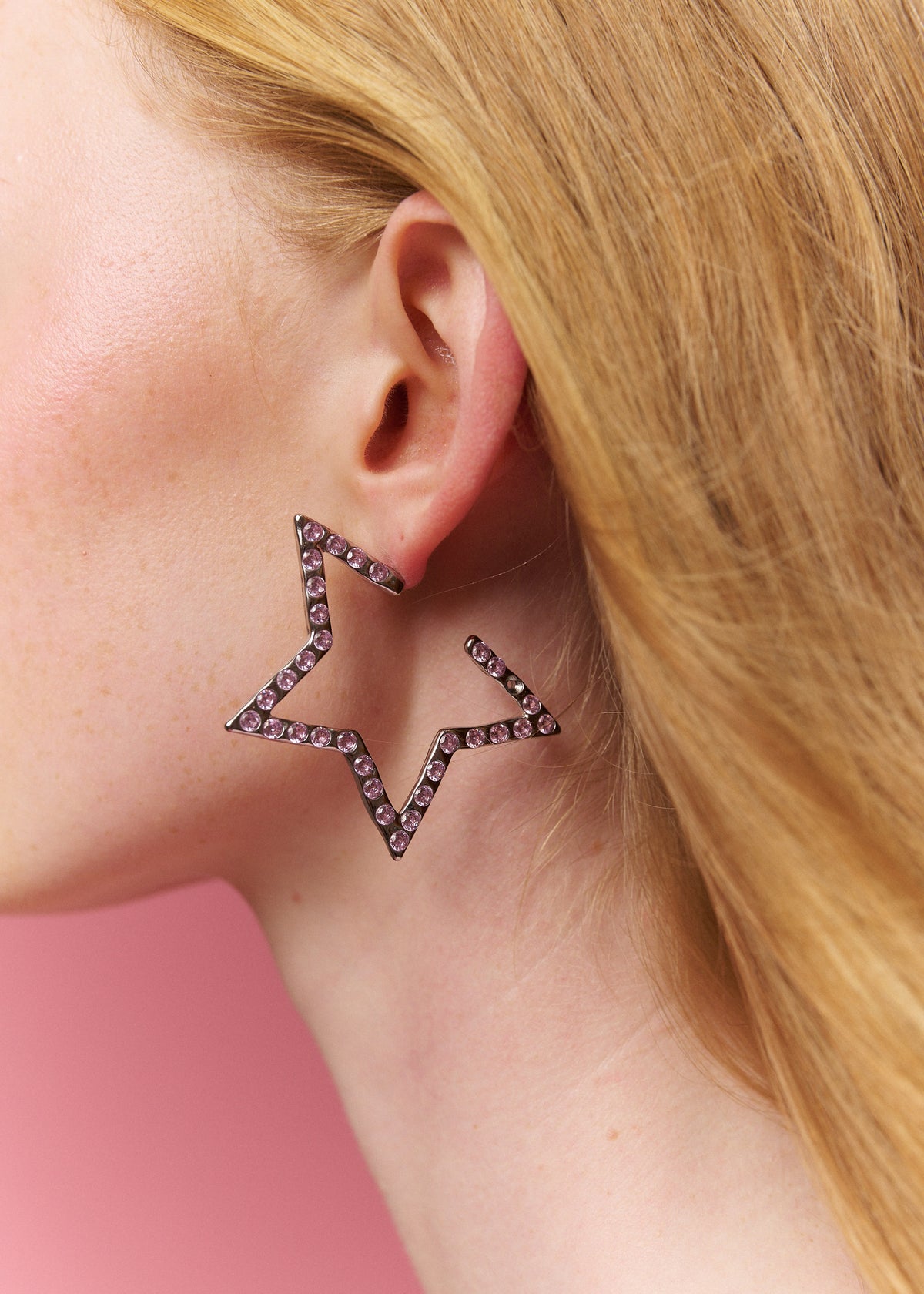 SUPERSTAR EARRINGS SILVER