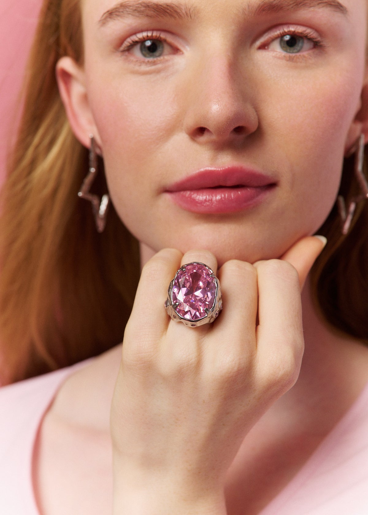 BIG DRAMA RING SILVER