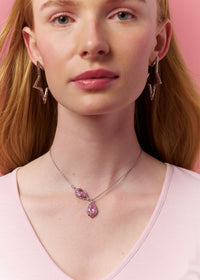 BOY TEARS NECKLACE IN SILVER