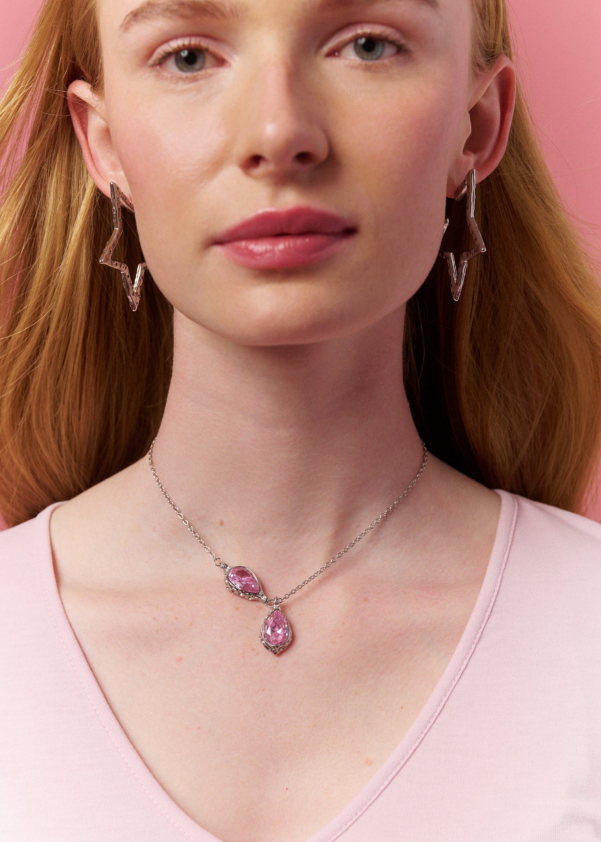BOY TEARS NECKLACE IN SILVER