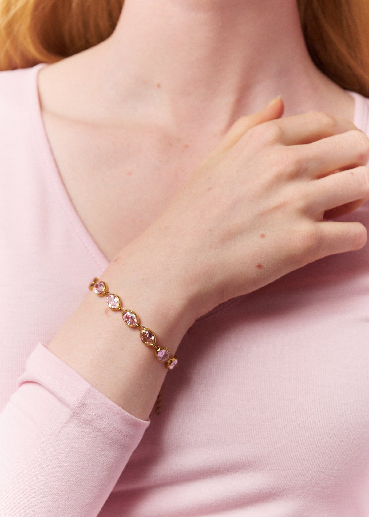 BRAT PINK BRACELET