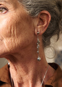 THE LEMON TREE SILVER EARRINGS