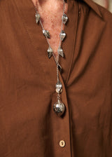 THE SILVER LEMON TREE NECKLACE