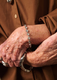 TORTELLINI SILVER BRACELET