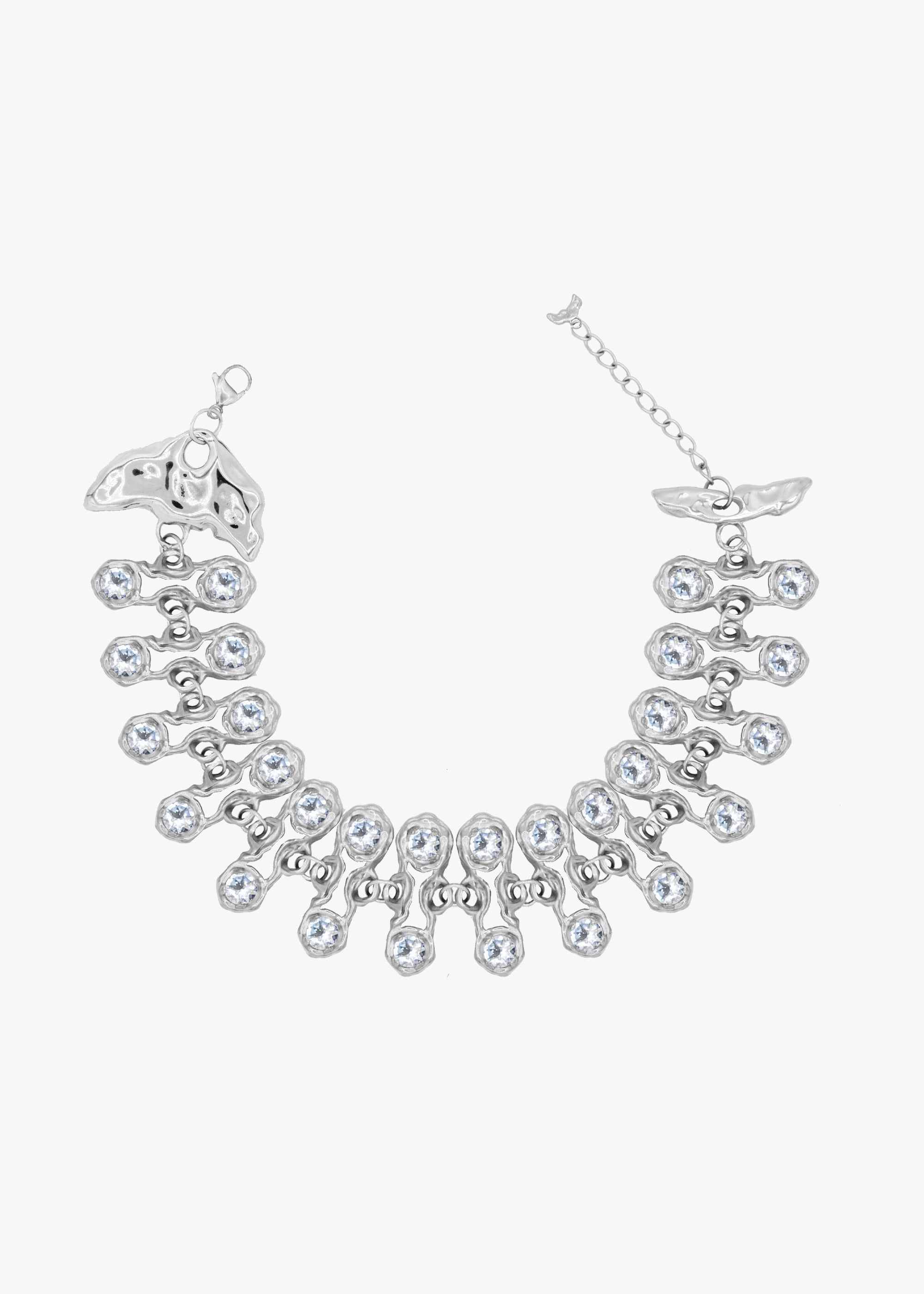 LA RASPA NECKLACE PLATA