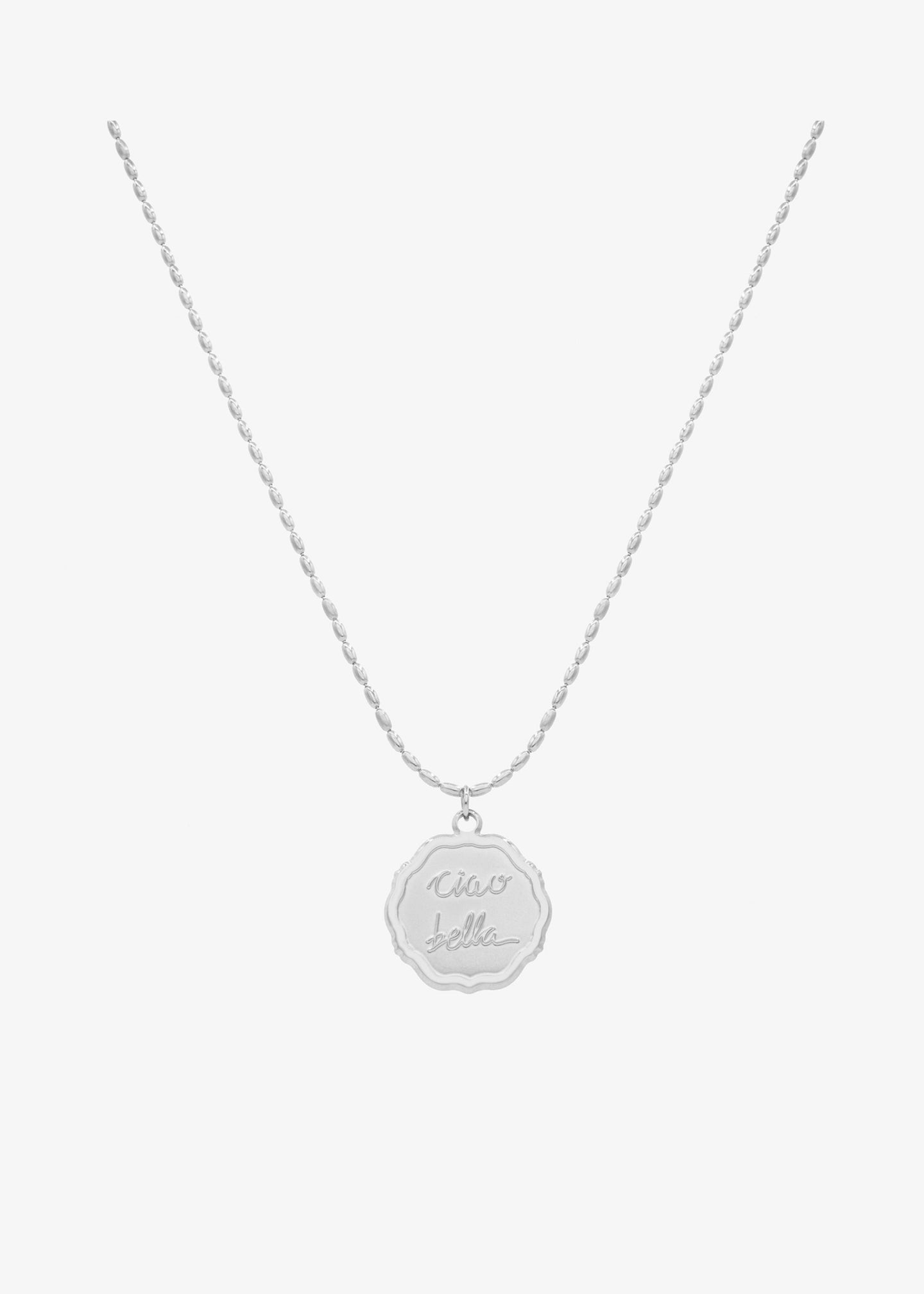 CIAO BELLA SILVER NECKLACE