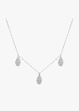 CHERRIES SILVER NECKLACE