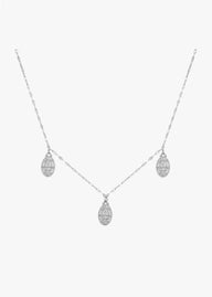 CHERRIES SILVER NECKLACE