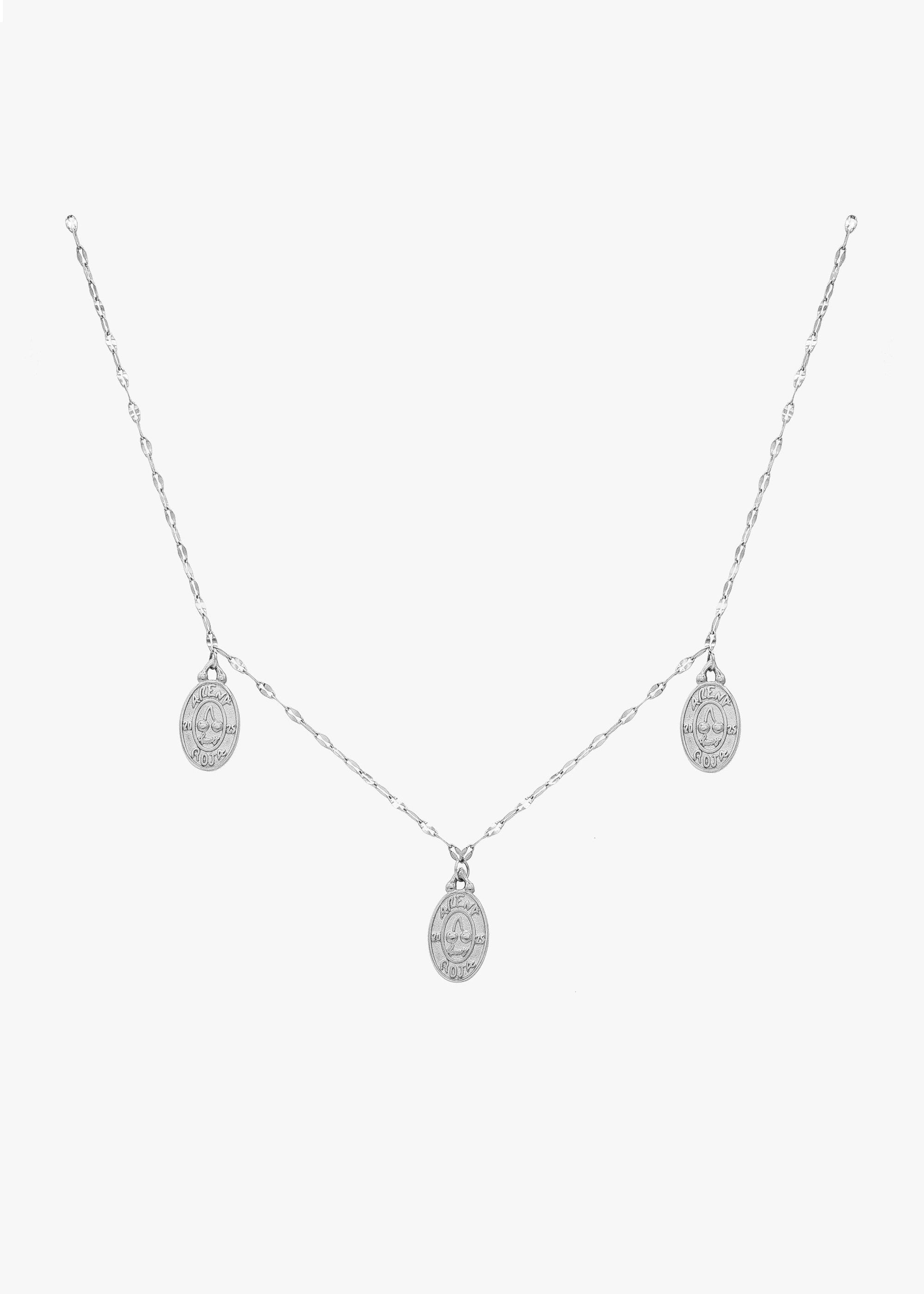 CHERRIES SILVER NECKLACE