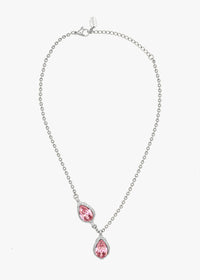 BOY TEARS NECKLACE IN SILVER