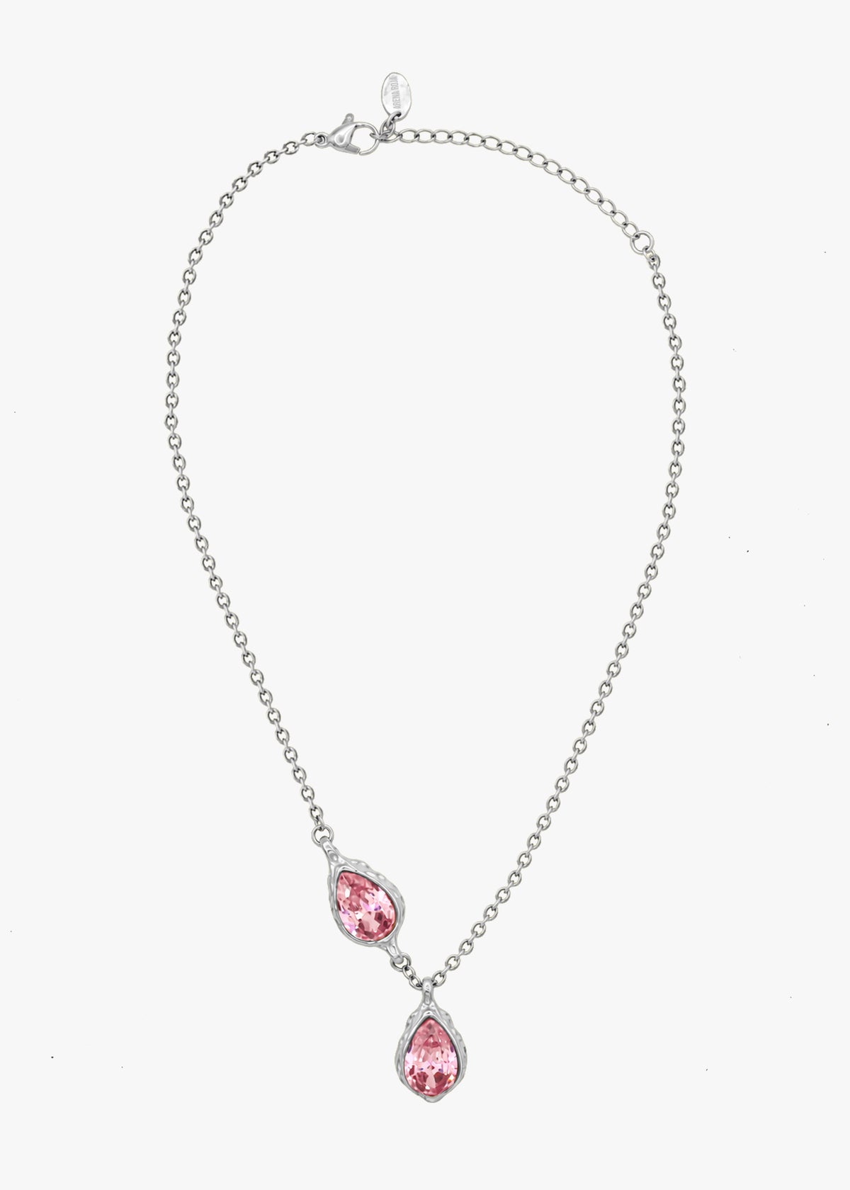 BOY TEARS NECKLACE IN SILVER