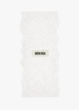 WHITE LACE HEADBAND