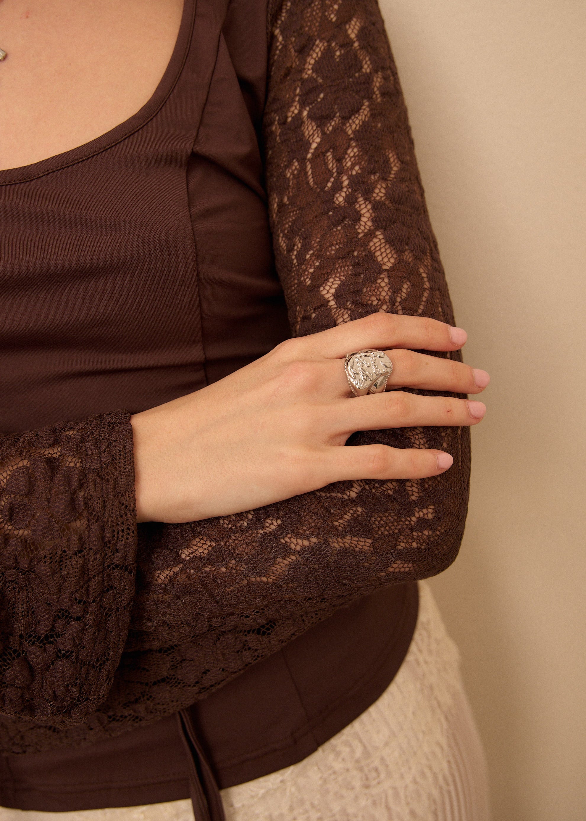 CIAO BELLA RING PLATA