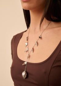 THE SILVER LEMON TREE NECKLACE