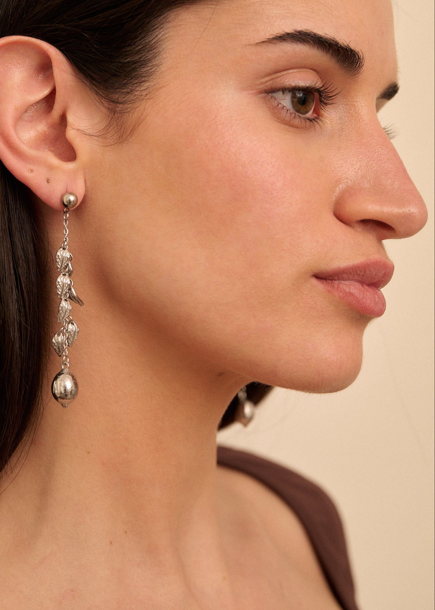 THE LEMON TREE SILVER EARRINGS