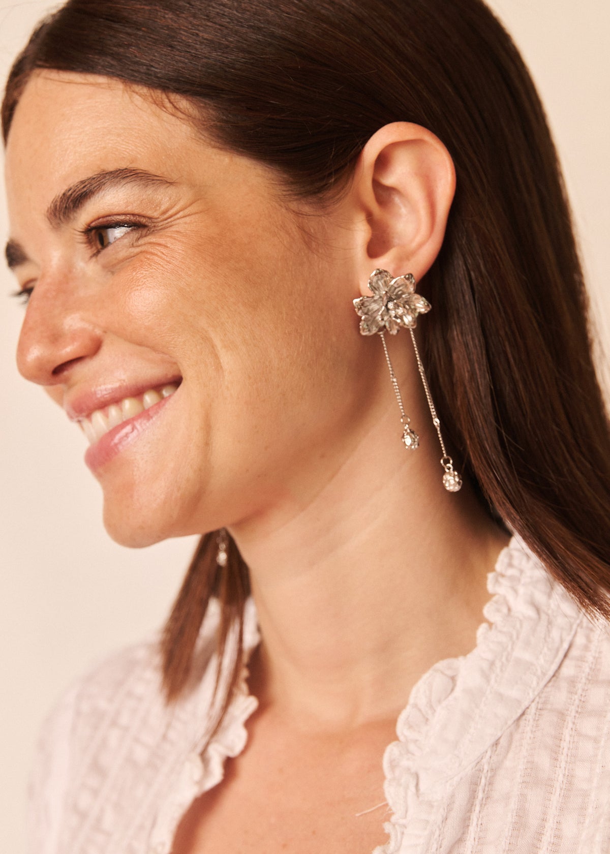 BERGAMOTA EARRINGS PLATA