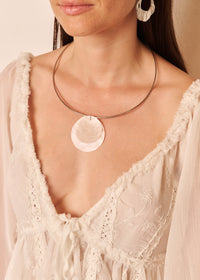 NACRA NECKLACE PLATA