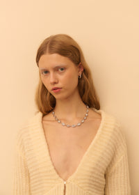 ICEBERG NECKLACE PLATA