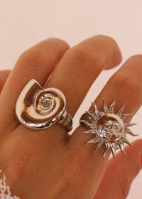 SILVER AMMONITE