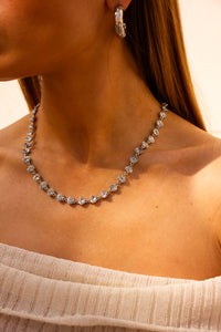 TORTELLINI NECKLACE SILVER