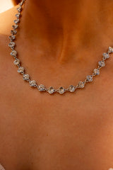 TORTELLINI NECKLACE SILVER