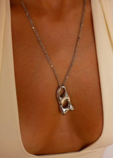TEARS OF SALT SILVER NECKLACE