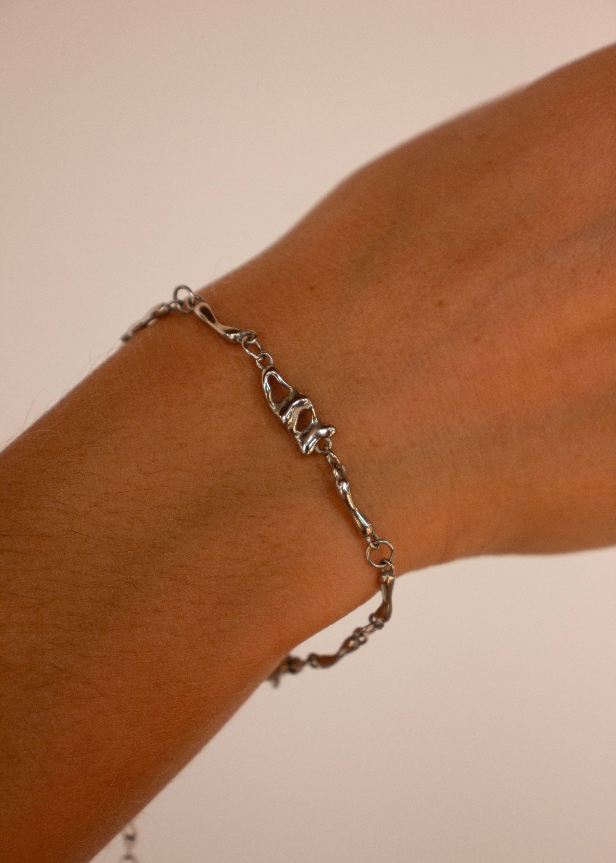 TEARS OF SALT SILVER BRACELET