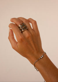 TEARS OF SALT SILVER BRACELET