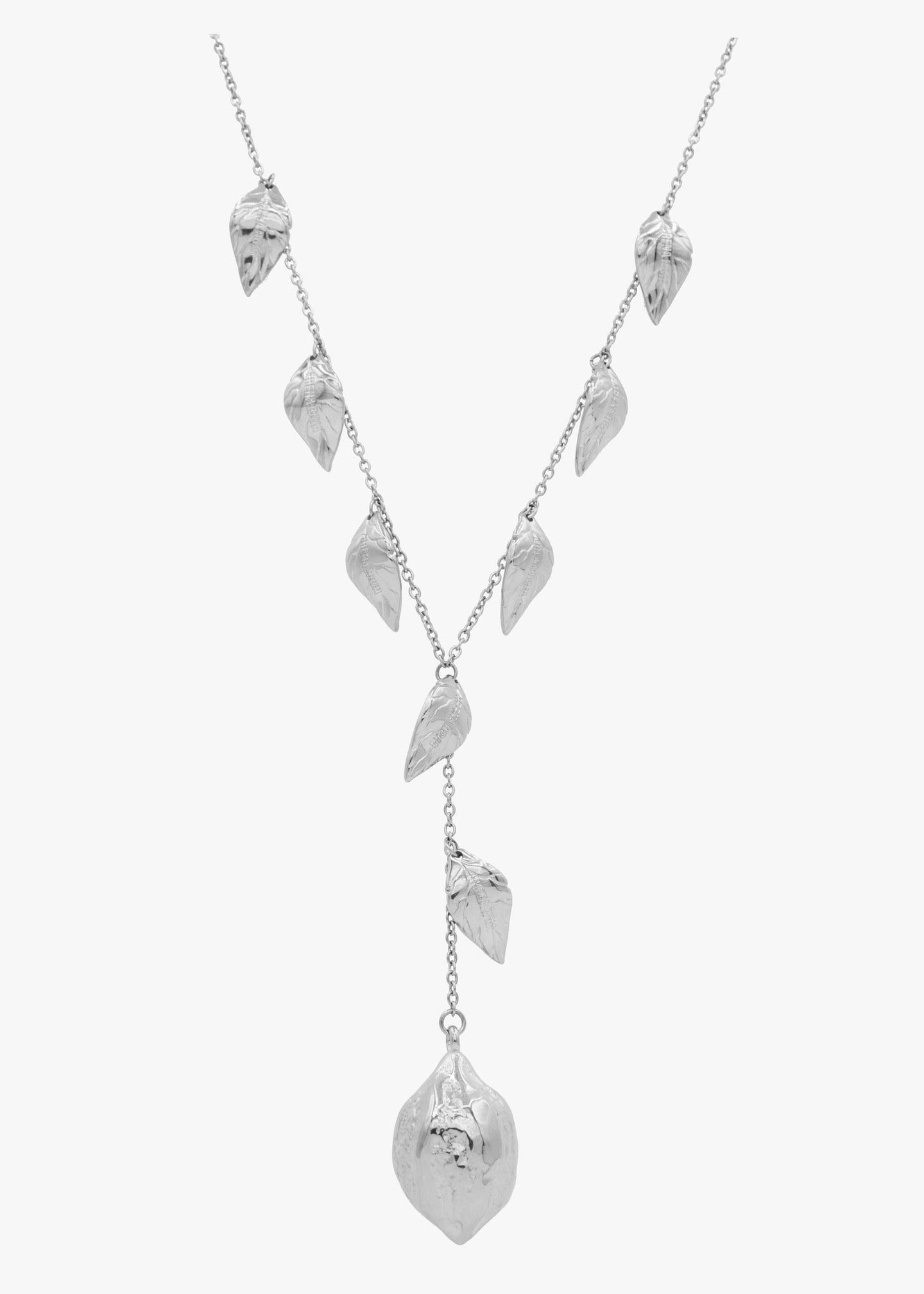 THE SILVER LEMON TREE NECKLACE
