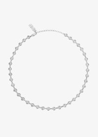 TORTELLINI NECKLACE SILVER
