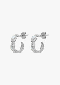 HELADA EARRINGS PLATA