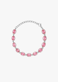 BRAT PINK BRACELET IN SILVER