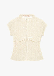 HANA WHITE VINTAGE BLOUSE