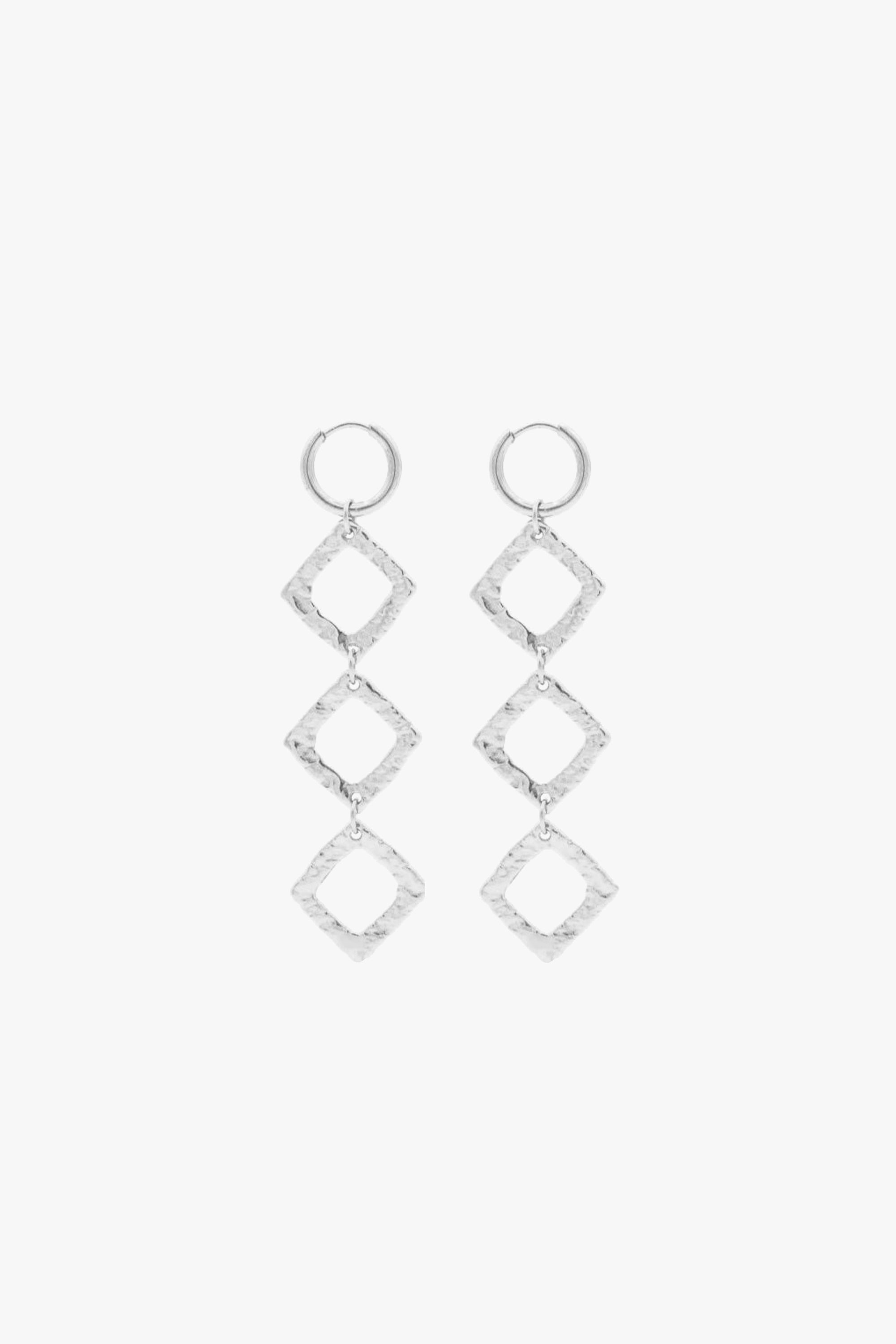 CATALINA EARRINGS SILVER 