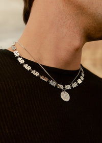 KA'U SILVER NECKLACE