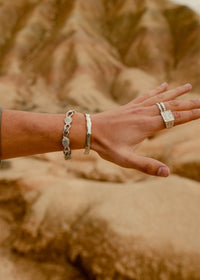 THE FRONTIER SILVER BRACELET