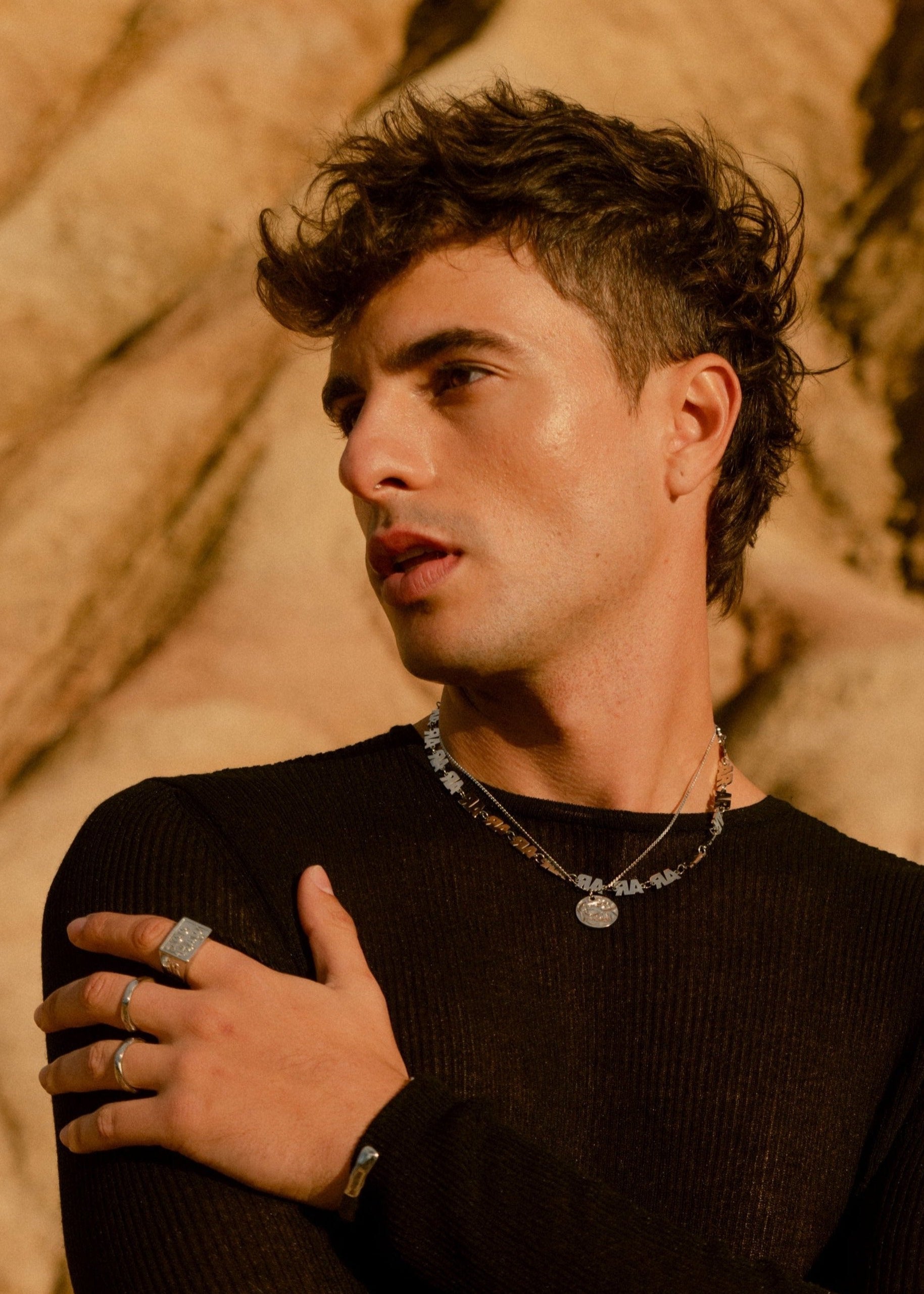 KA'U SILVER NECKLACE