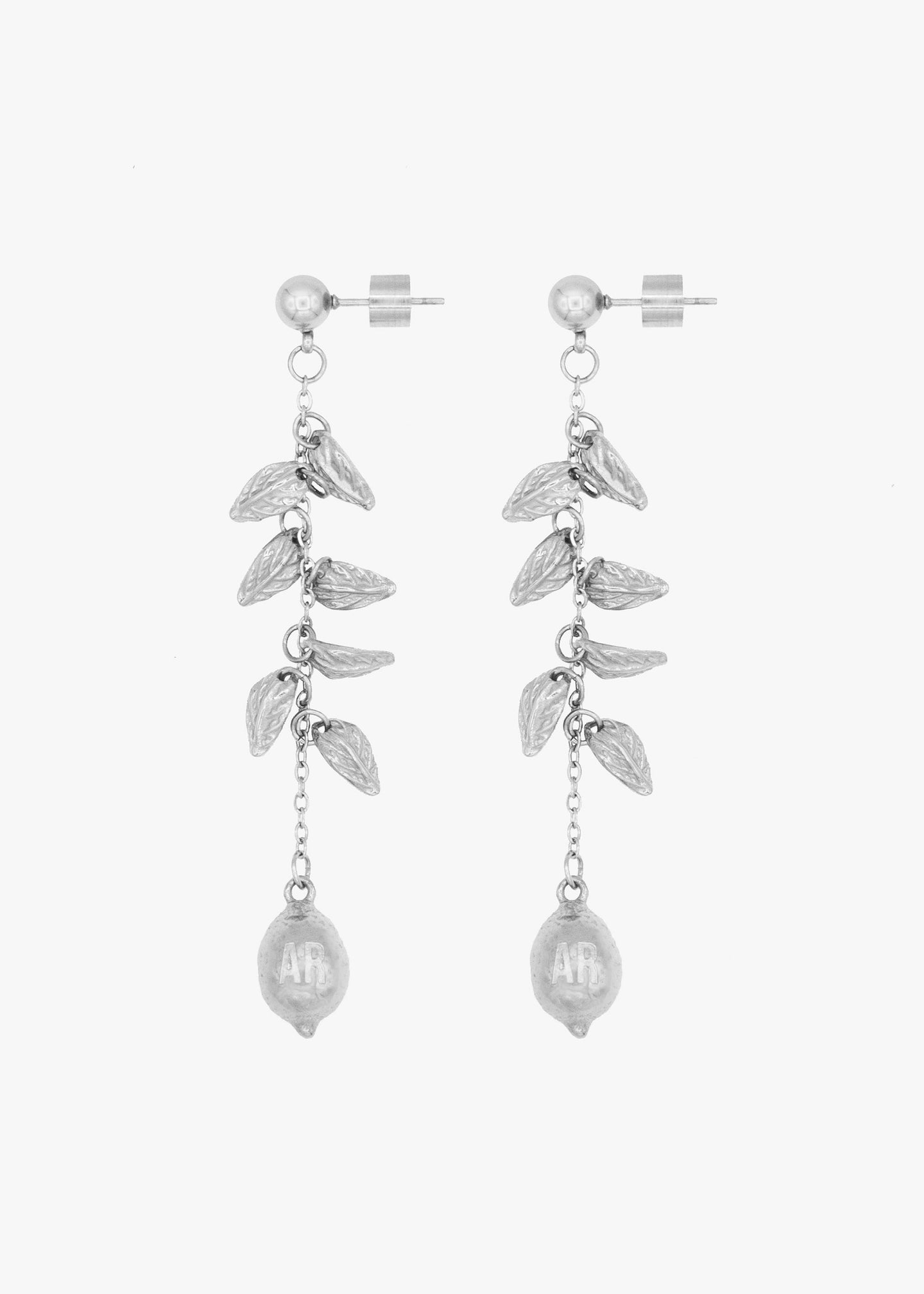 THE LEMON TREE SILVER EARRINGS