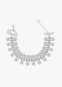 LA RASPA NECKLACE PLATA