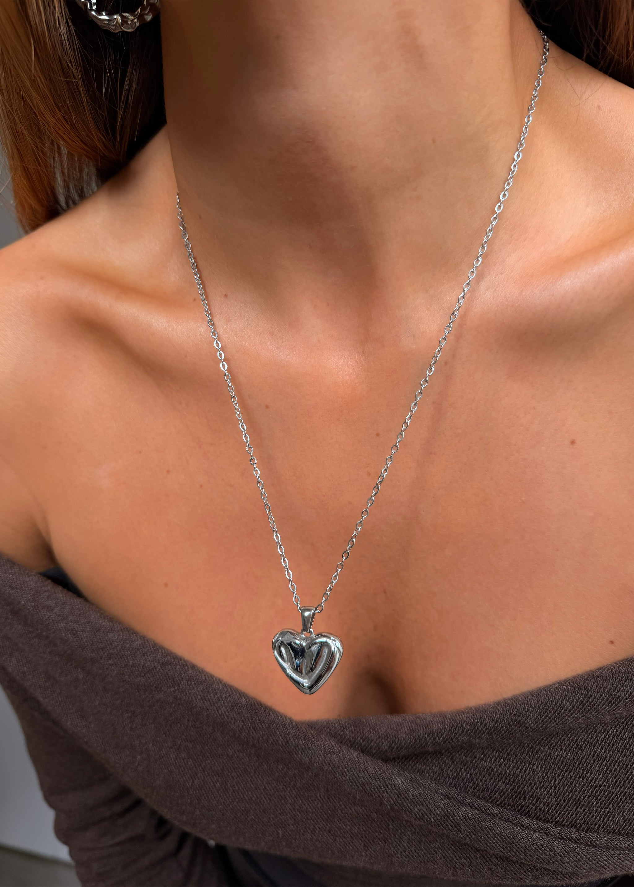 PURE LOVE NECKLACE PLATA