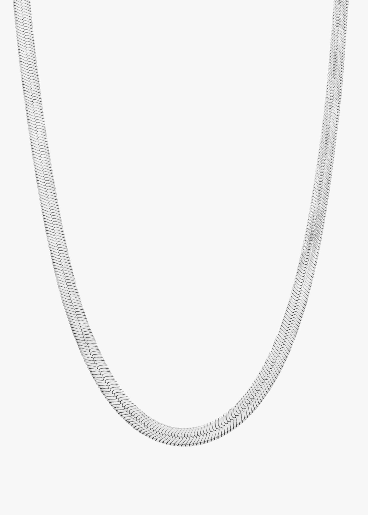 SALVIA SILVER NECKLACE