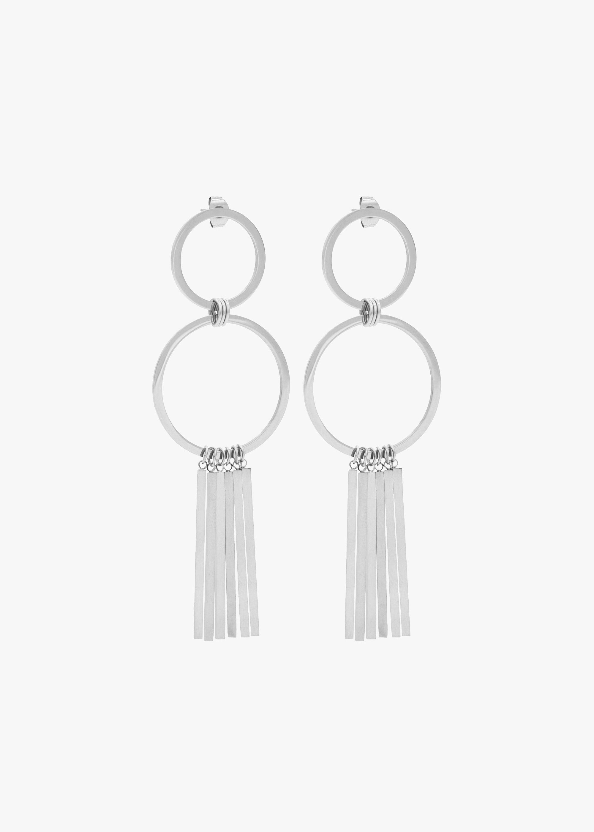 SEQUOIA EARRINGS SILVER