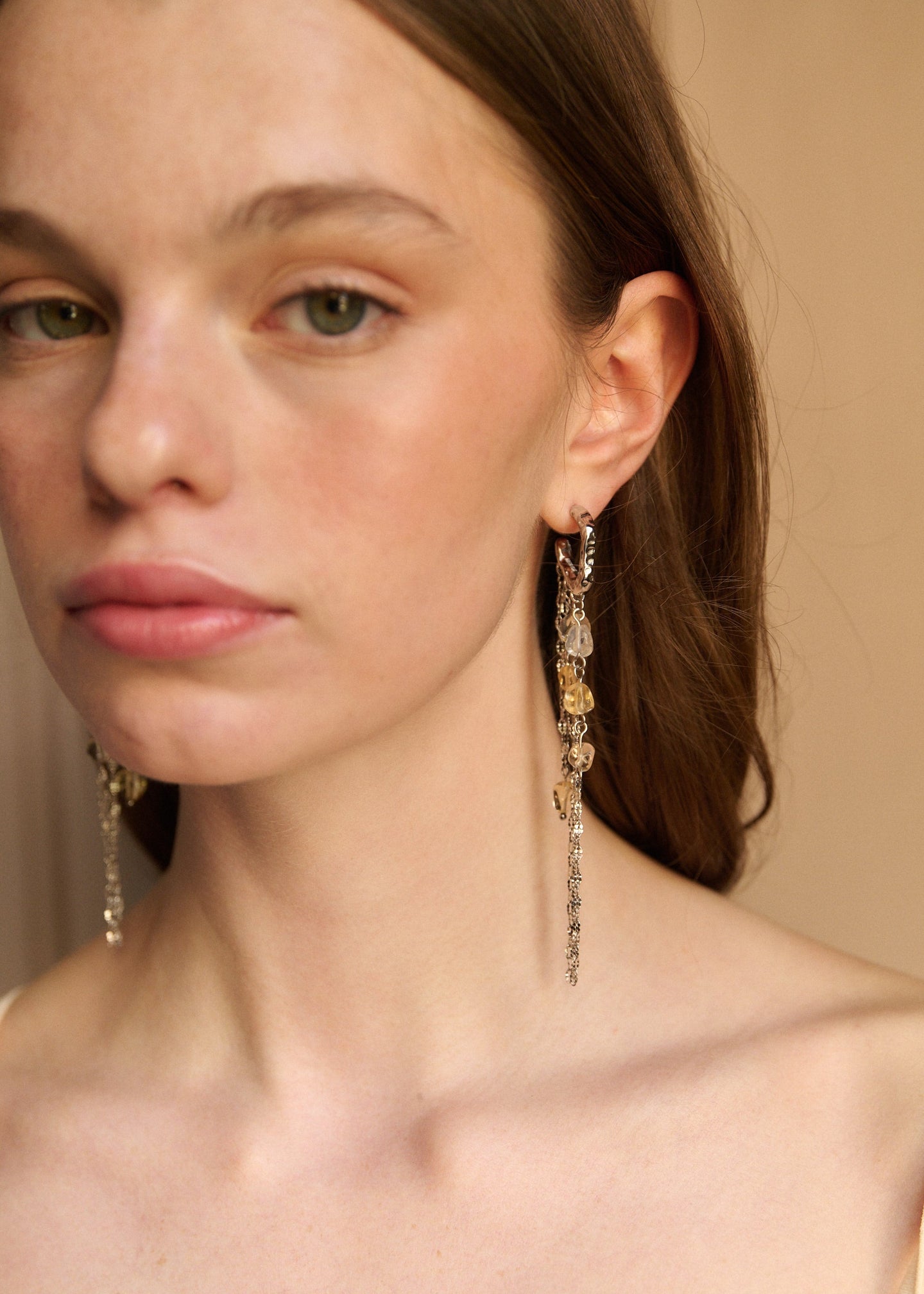 JUANA EARRINGS PLATA