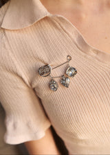 PETRA BROOCH PLATA